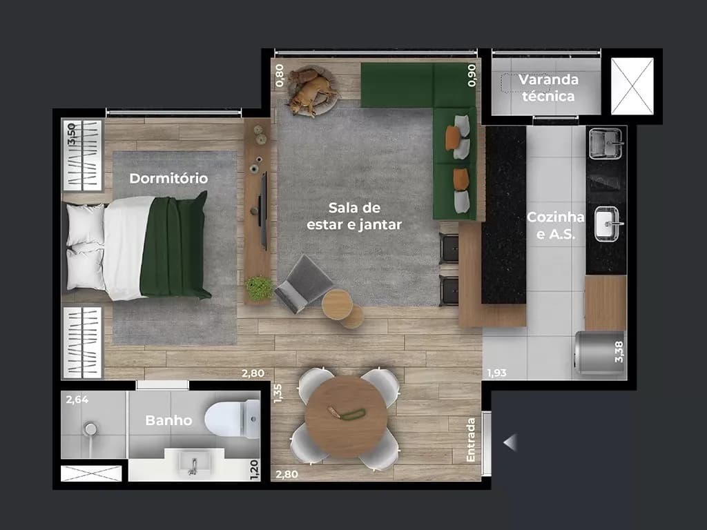 Apartamento para Venda no bairro Retiro
